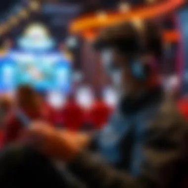 Experience Seamless Gameplay A user enjoying seamless gameplay on a tablet