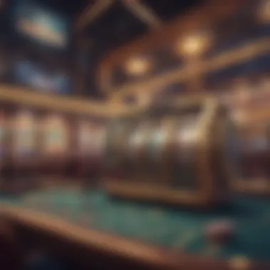 Vibrant Online Casino Free Slots Visual representation of a vibrant online casino interface showcasing free slots options