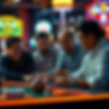 Social Interaction in Slot Gaming Social interaction among players discussing slot strategies