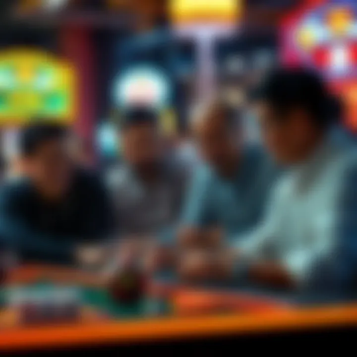 Social Interaction in Slot Gaming Social interaction among players discussing slot strategies