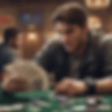 Engaging in Cash-Rewarding Gaming A player immersed in a cash-rewarding game experience