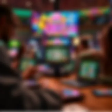 Players engaging with Ilani online slots on various devices