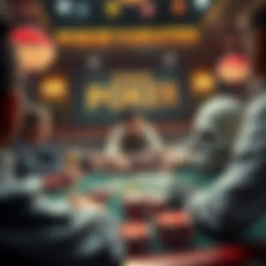 Popular Poker Variants in India An illustration showcasing various poker variants popular in India.