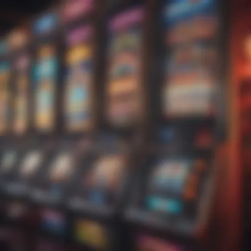 Vibrant array of slot machine themes