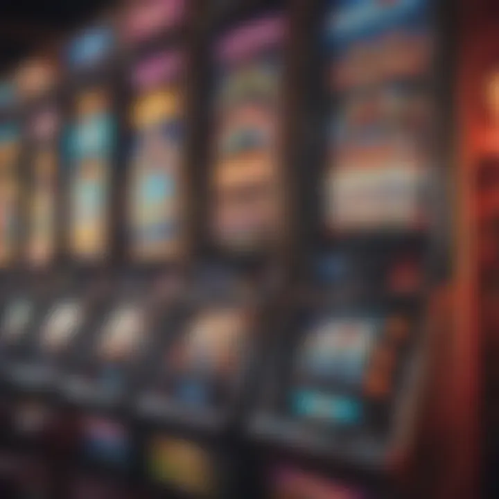 Vibrant array of slot machine themes