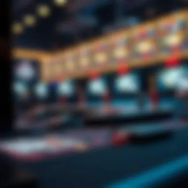 A visual representation of technology behind live gaming platforms