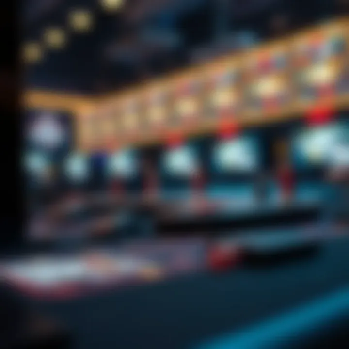 A visual representation of technology behind live gaming platforms