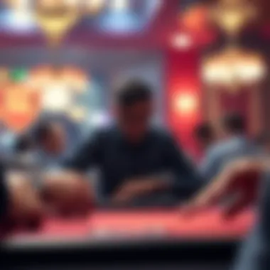 Graph illustrating poker odds generation