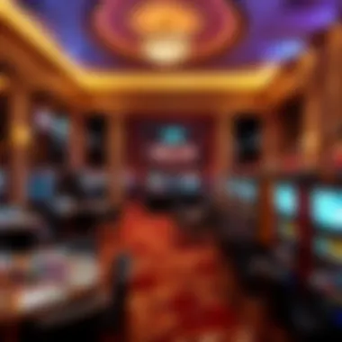 Luxurious amenities available at MGM Casino including dining and entertainment options