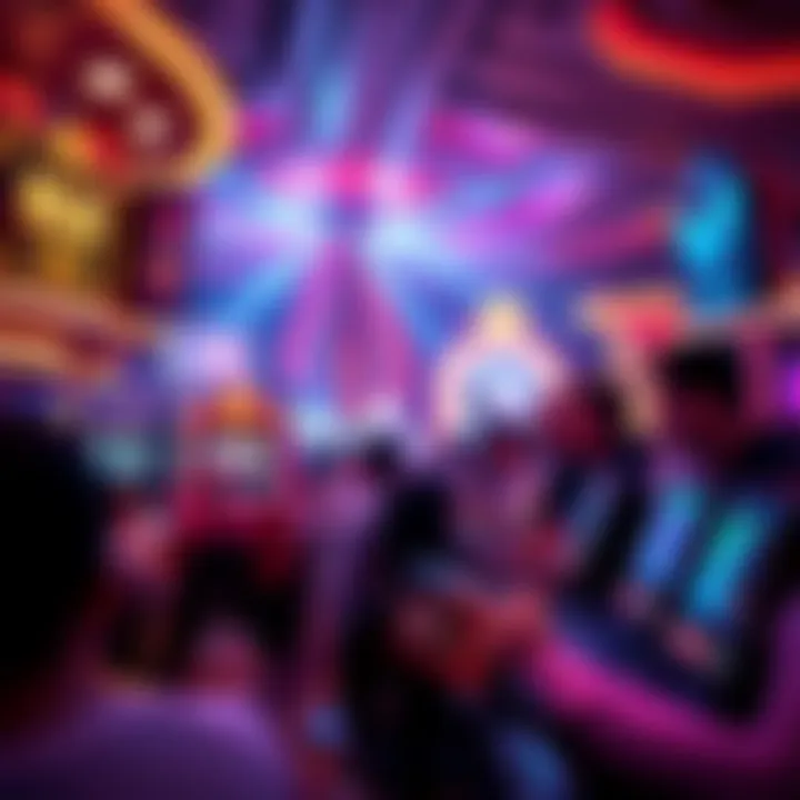 Entertainment Options at MGM Casinos Visitors enjoying various entertainment options at MGM casinos