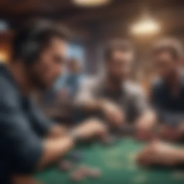 Mastering Strategies for Real Money Play Strategic poker moves displayed on a mobile device