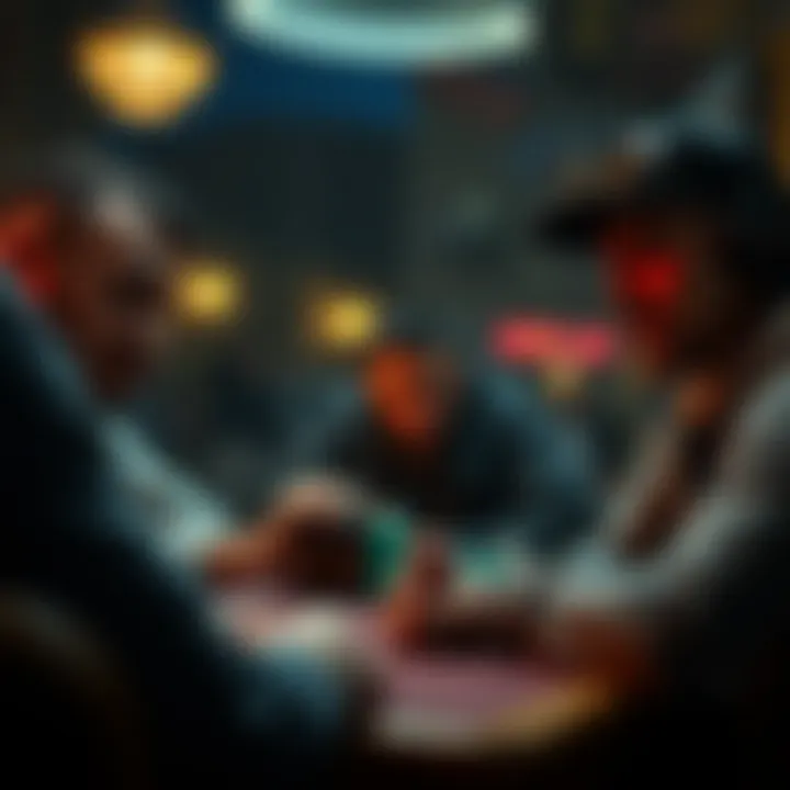 Exploring Neighborhood Poker Games: Dynamics, Strategies, and Engagement Summary