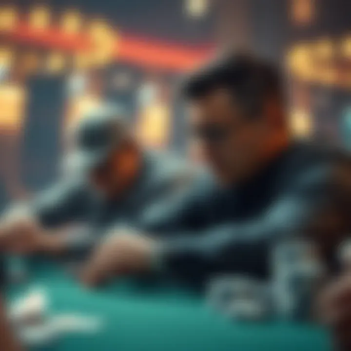 Strategic gameplay in Omaha Hi-Lo poker