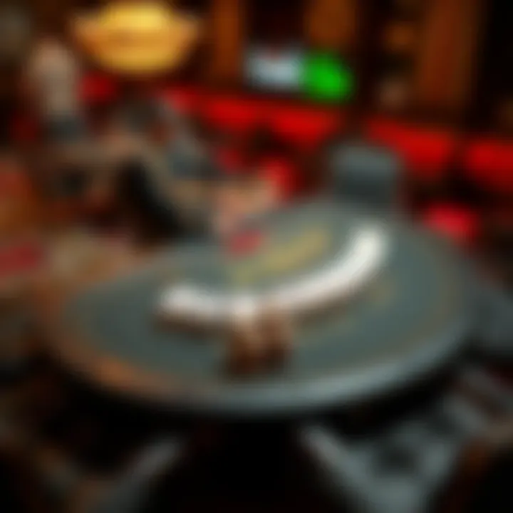 Overview of Omaha Hi-Lo Poker table setup