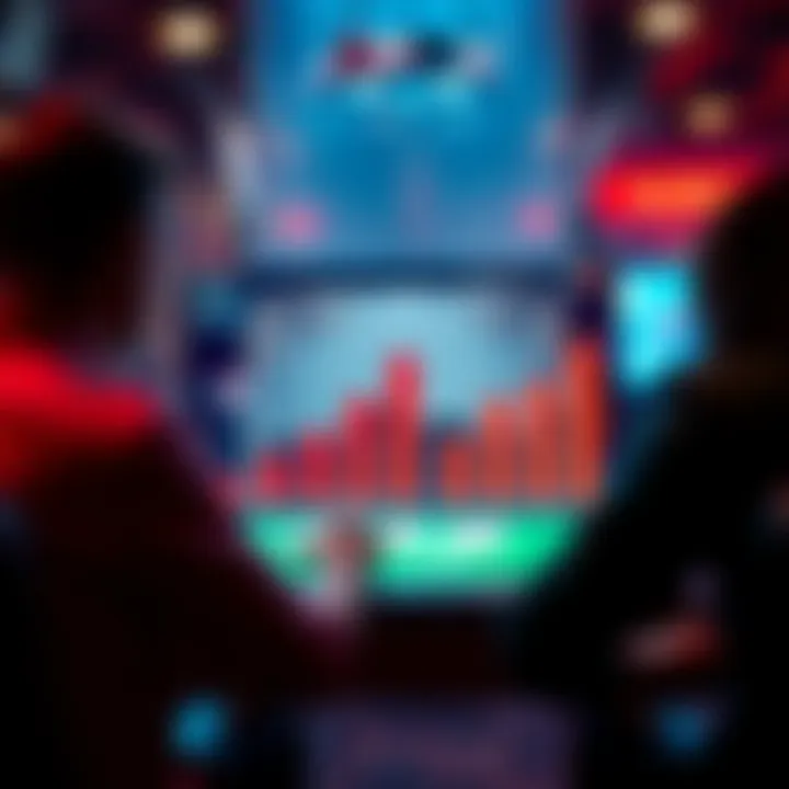 An analytical graph showcasing online blackjack trends