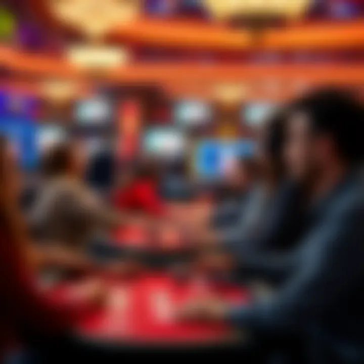 Players enjoying a live dealer game experience