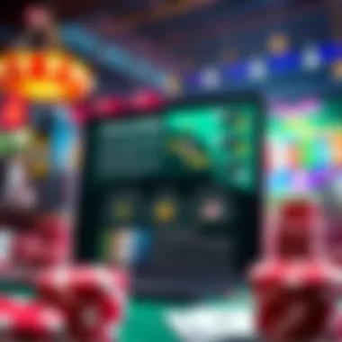 An infographic detailing the legal regulations surrounding online gambling in Canada.