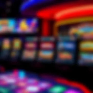 Texas online casino interface showcasing games