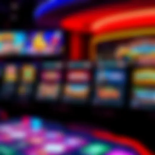 Texas online casino interface showcasing games