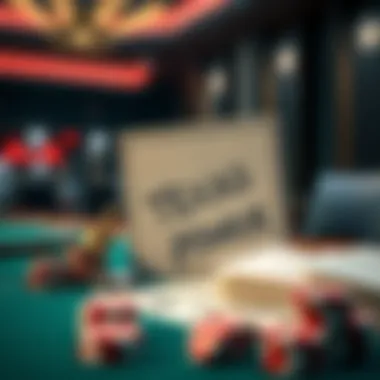 Legal documents highlighting online gambling regulations in Texas