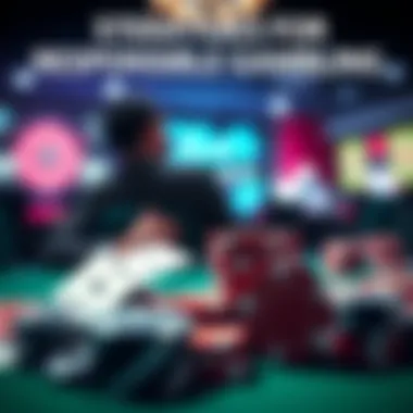 A conceptual image representing responsible gambling strategies