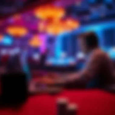 A player engaging in an online Pai Gow game on a laptop