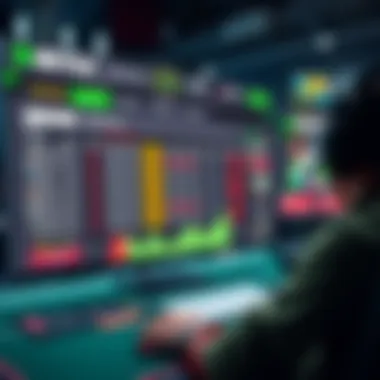 A sleek interface of a top video game betting site