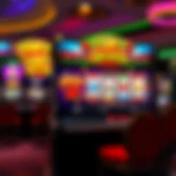 A vibrant Party City Slots interface showcasing colorful graphics and engaging themes