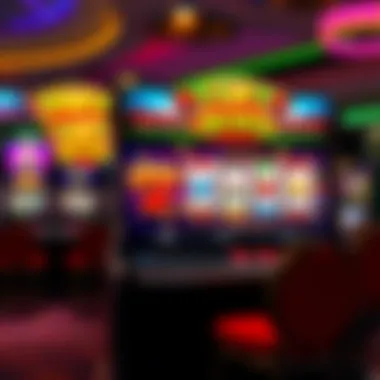 A vibrant Party City Slots interface showcasing colorful graphics and engaging themes