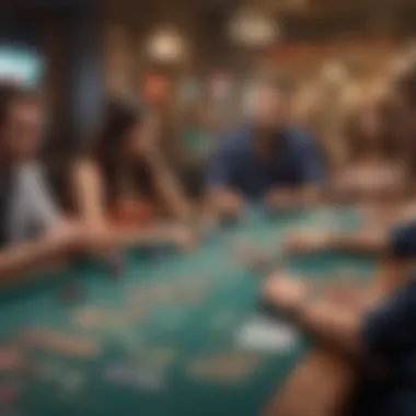 Party Poker Interface Overview Overview of Party Poker interface showcasing game selection