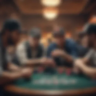 Player Experience on Party Poker Visual representation of player experience on Party Poker