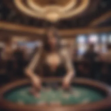 Dynamic Entertainment Experience Exciting live entertainment event within the casino venue