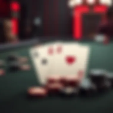 The Strength of Pocket Rockets A pair of aces on a poker table