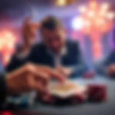 Strategic gameplay in action with colorful cards