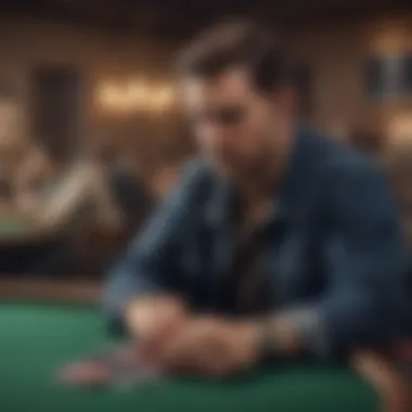 Psychology Behind Non-Monetary Gaming A concept illustration symbolizing the psychological aspects of playing poker for fun.