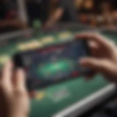 An Insight into the PokerStars Mobile Interface Overview of PokerStars mobile app interface