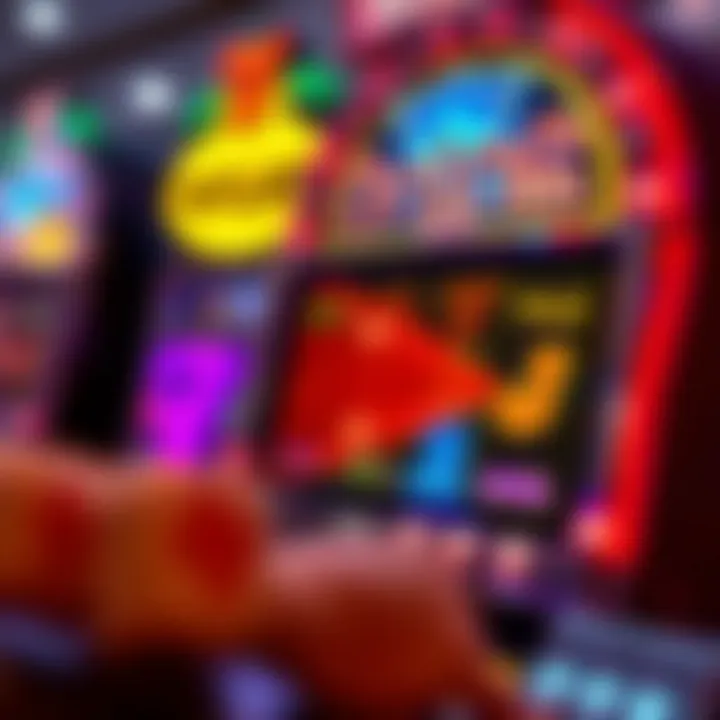 Exciting Gameplay Feature In-game screenshot of an exciting gameplay feature on a popular slot machine