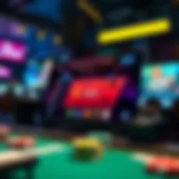 An engaging online card game interface displaying vibrant graphics