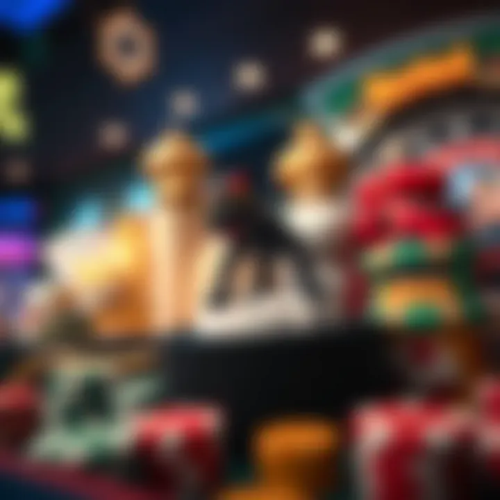 Variety of games offered in online casino apps for iPhone