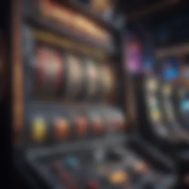 The Technological Revolution in Slot Gaming Flashy modern slot machine with advanced technology.