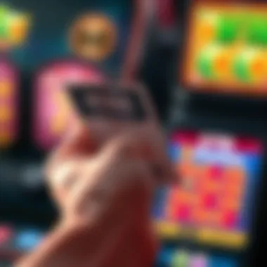 Close-up of a hand revealing a winning scratch-off ticket