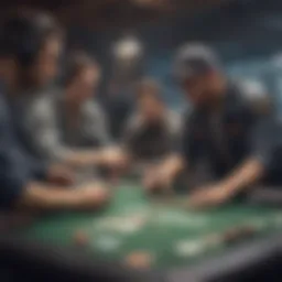 Competitive gaming environment showcasing Skillz platform