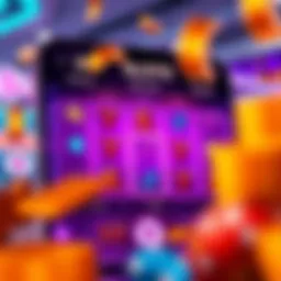 Visual representation of a modern slots app interface showcasing vibrant graphics and user engagement features.