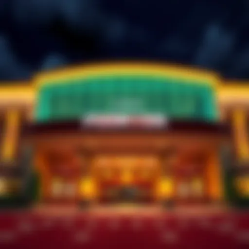 Exterior view of Foxwoods Casino showcasing its grandeur