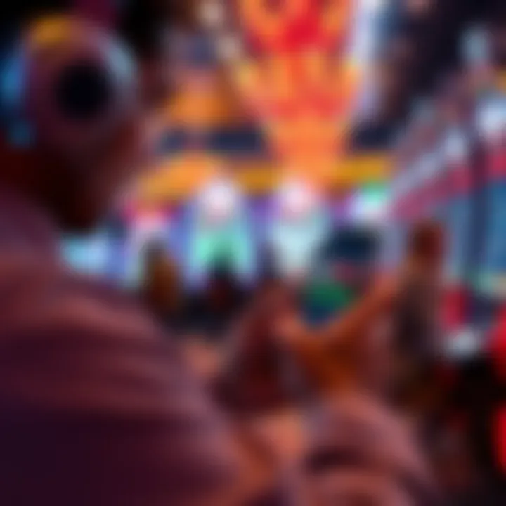 Mobile Betting Experience at Encore Casino Close-up of a user interacting with a mobile sports betting app