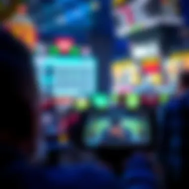 Screenshot of the sports betting interface on a digital device