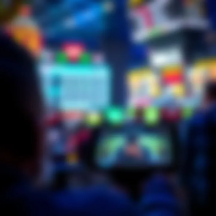 Screenshot of the sports betting interface on a digital device