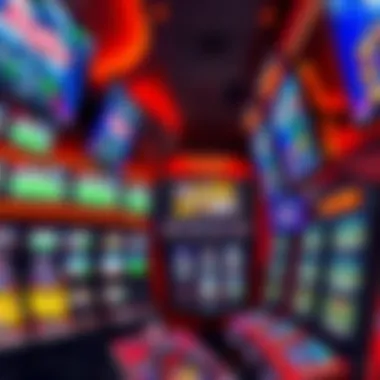 The Thriving Sports Betting Hub at Encore Casino A vibrant sports betting area at Encore Casino featuring various screens and betting boards