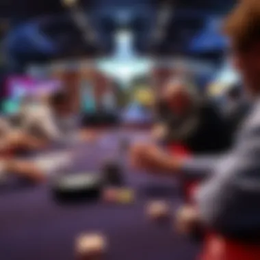 Strategic gameplay at a blackjack table