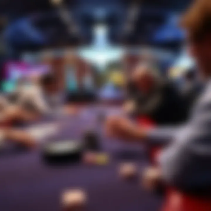 Strategic gameplay at a blackjack table